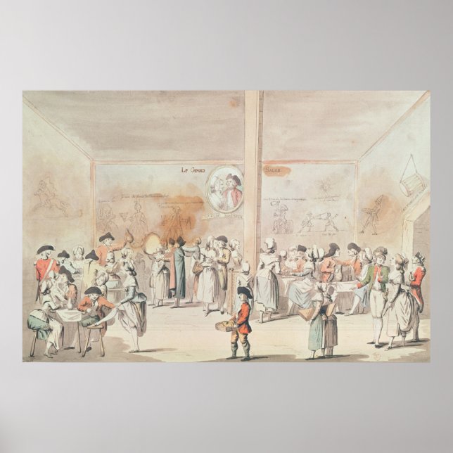 Cafe Ramponneau Poster (Front)