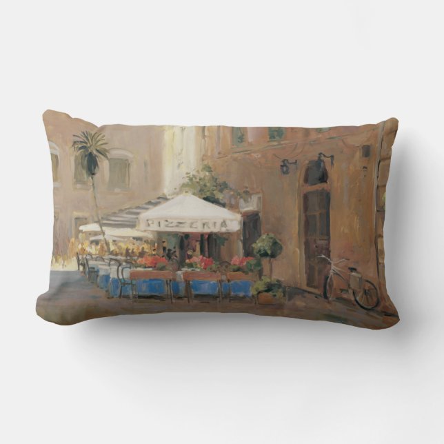 Café Roma Lumbar Cushion (Front)