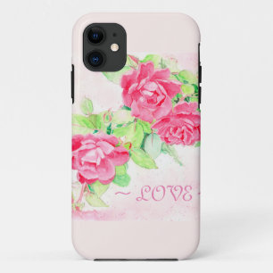 Cafe Roses Case-Mate iPhone Case