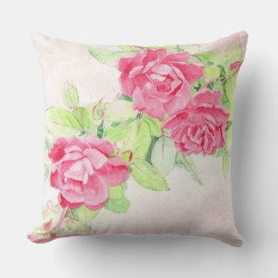 Cafe Roses design on Cushion