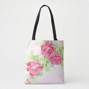 Cafe Roses Tote Bag