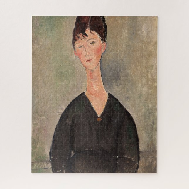 Cafe Singer by Amedeo Modigliani Jigsaw Puzzle (Vertical)