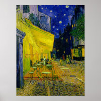 Cafe Terrace Arles, Place du Forum, 1888