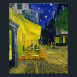 Cafe Terrace Arles, Place du Forum by van Gogh Photo Print<br><div class="desc">Vincent van Gogh - Cafe Terrace Arles (Cafe Terrace,  Place du Forum,  Arles),  1888. Vincent Willem van Gogh (1853-1890) was a Dutch Post-Impressionist painter who posthumously became one of the most famous and influential figures in Western art history.</div>