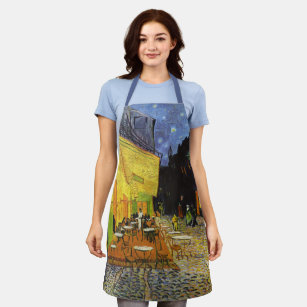 Cafe Terrace at Night by van Gogh Apron