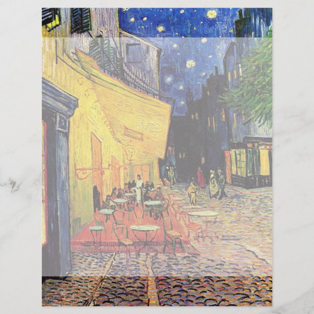 Cafe Terrace at Night by Vincent van Gogh (Front)