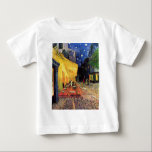 Cafe Terrace at Night by Vincent van Gogh<br><div class="desc">Cafe Terrace on the Place du Forum by Vincent van Gogh is a vintage fine art post impressionism architectural cityscape painting. An exterior view of a restaurant with tables, chairs, waiters, and people dining. A beautiful night with stars in the sky in Arles, France. About the artist: Vincent Willem van...</div>