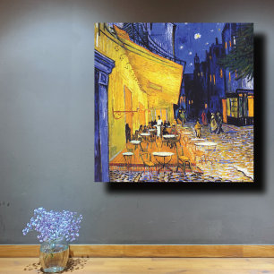 Cafe Terrace at Night by Vincent van Gogh Canvas Print
