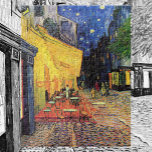 Cafe Terrace at Night by Vincent van Gogh Jigsaw Puzzle<br><div class="desc">Cafe Terrace on the Place du Forum by Vincent van Gogh is a vintage fine art post impressionism architectural cityscape painting. An exterior view of a restaurant with tables, chairs, waiters, and people dining. A beautiful night with stars in the sky in Arles, France. About the artist: Vincent Willem van...</div>