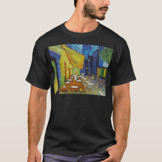 Cafe Terrace At Night by Vincent Van Gogh T-Shirt