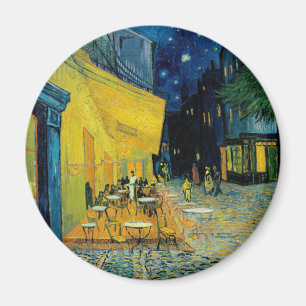 Café Terrace at Night Magnet