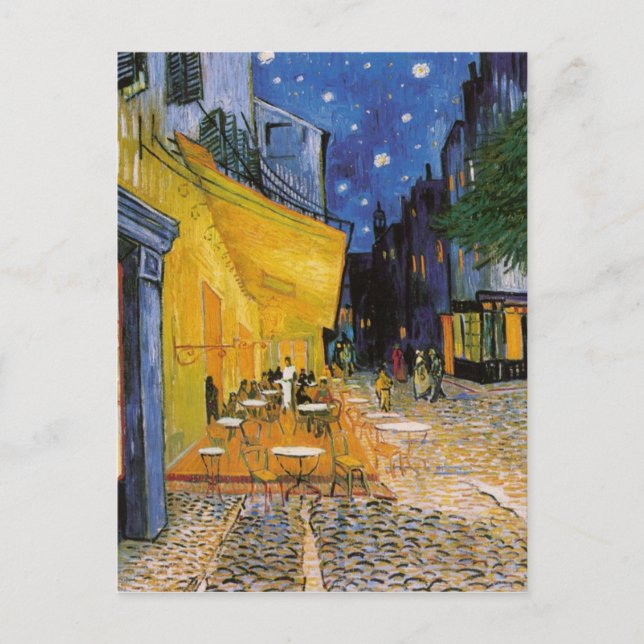 Cafe Terrace at Night Postcard (Front)