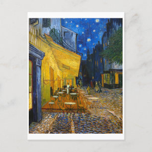 Cafe Terrace at Night   Van Gogh   Postcard