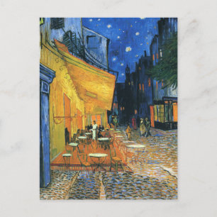 Cafe Terrace at Night Van Gogh Postcard