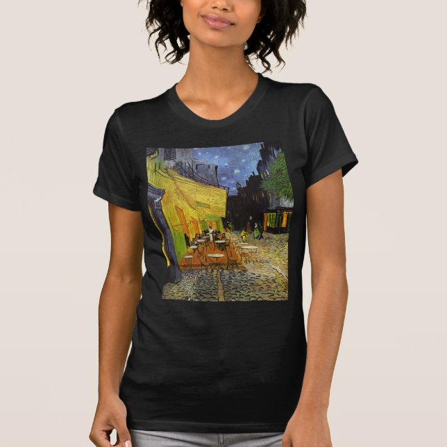 Cafe Terrace at Night Van Gogh T-Shirt (Front)
