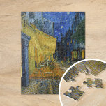 Cafe Terrace at Night | Vincent van Gogh<br><div class="desc">Cafe Terrace at Night (1888) by Vincent van Gogh is a luminous and iconic depiction of a cozy outdoor café in Arles, France, under a starry evening sky. The vibrant yellow glow of the café contrasts beautifully with the deep blue of the night, creating a warm, inviting ambiance. Van Gogh’s...</div>