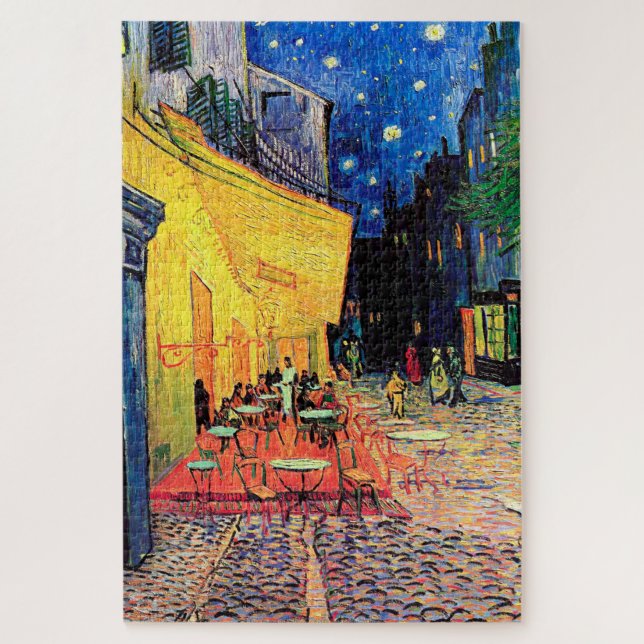 Cafe Terrace at Night, Vincent van Gogh Jigsaw Puzzle (Vertical)