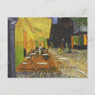 Cafe Terrace at Night - Vincent Van Gogh Postcard