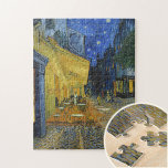 Café Terrace by Vincent Van Gogh<br><div class="desc">This painting of a colourful outdoor view is a picturesque work, the vision of a relaxed spectator who enjoys the charm of his surrounding without any concern. It recalls Van Gogh's mood when he wrote that "the night is more alive and more richly coloured than the day." The yellow of...</div>