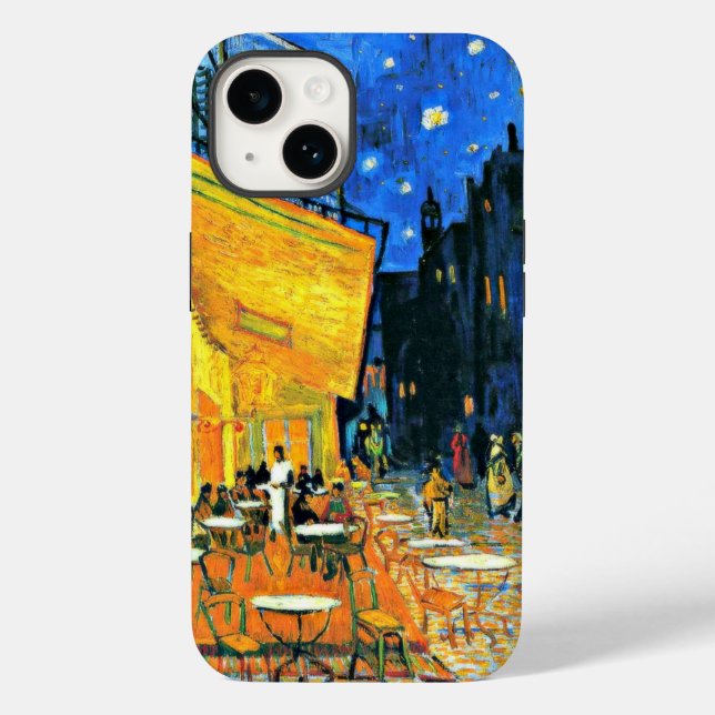 Cafe Terrace by Vincent van Gogh, Case-Mate iPhone Case (Back)