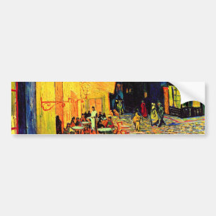Cafe Terrace Place du Forum Van Gogh Fine Art Bumper Sticker