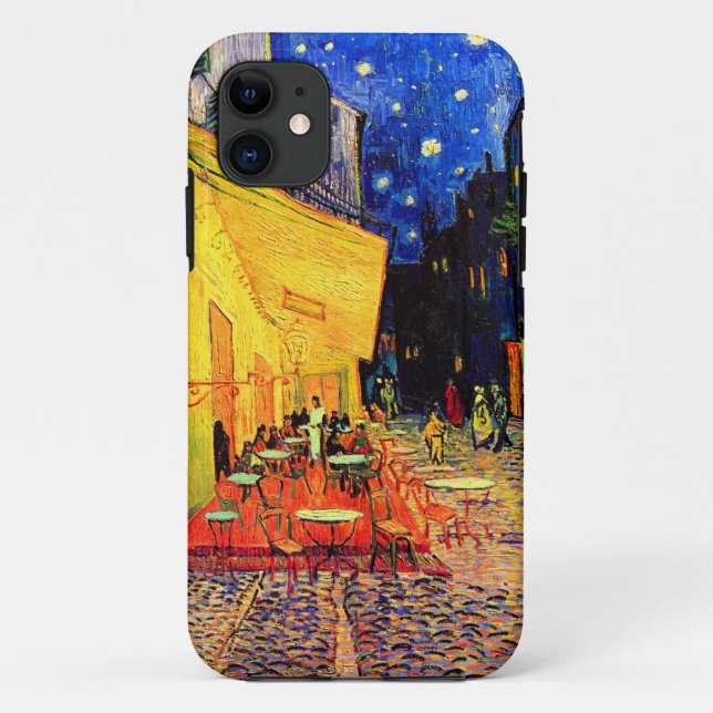 Cafe Terrace Place du Forum Van Gogh Fine Art Case-Mate iPhone Case (Back)