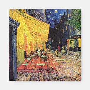 Cafe Terrace Place du Forum Van Gogh Fine Art Magnet