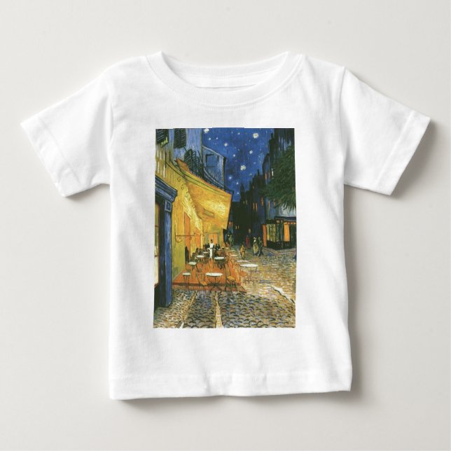 Cafe Terrace - Vincent van Gogh Baby T-Shirt (Front)
