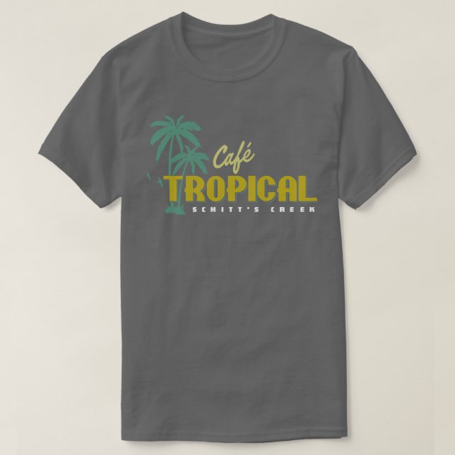 Cafe Tropical T-Shirt (Design Front)