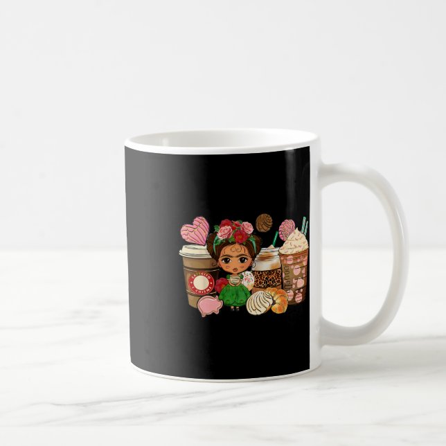 Cafecito Y Chisme Coffee Cups Mexico Cinco De Mayo (Right)