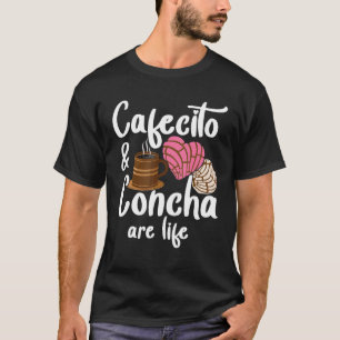 Cafecito Y Pan Dulce Cafe Cute Spanish Pun Coffee T-Shirt