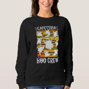 Cafeteria Boo Crew Teacher Lunch Lady Team Spooky Sweatshirt