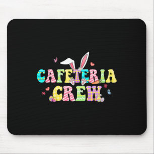Cafeteria Crew Happy Easter Bunny Lunch Lady Match Mouse Pad