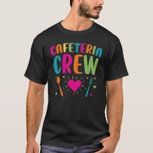 Cafeteria Crew Lunch Lady Back to School T-Shirt