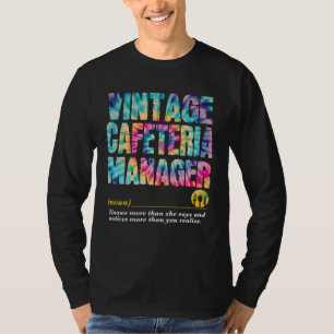Cafeteria Manager Appreciation Week Back to School T-Shirt