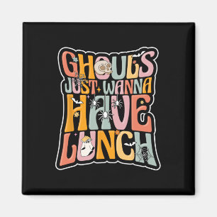 Cafeteria Worker Back To School Halloween Lunch La Magnet