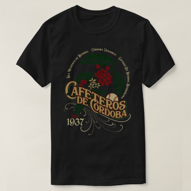 Cafeteros de Cordoba T-Shirt (Design Front)