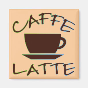Caffe Latte Magnet