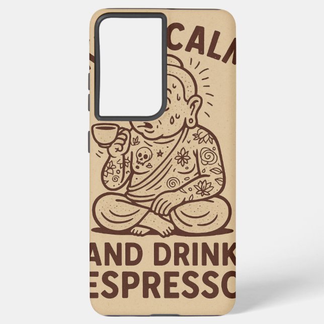 Caffeinated Call Case (Back)