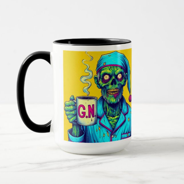 Caffeinated Zombies Mug (Left)