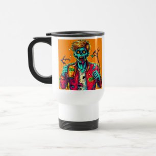 Caffeinated Zombies Travel Mug