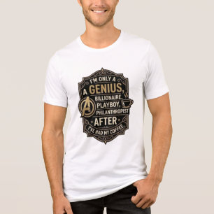 Caffeinators Assemble! Tri-Blend Shirt