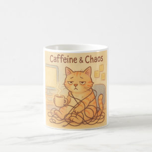 Caffeine and Choas Coffee Mug
