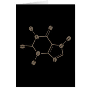 caffeine beans molecule
