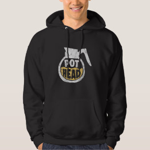 Caffeine Cbd Coffee Cup Humour Pun Hoodie