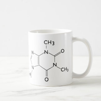 Caffeine Chemical Structure Mug