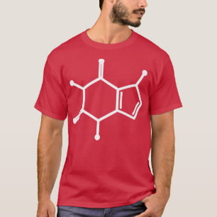 Caffeine Chemistry Structural Formula Molecule Cof T-Shirt
