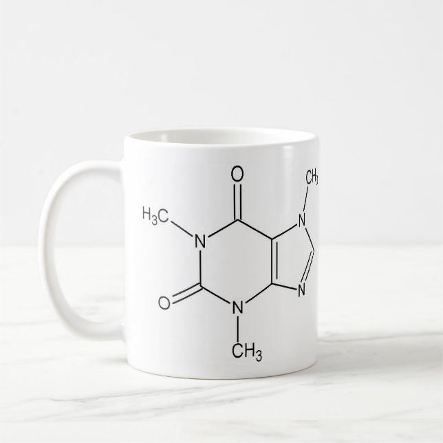Caffeine Coffee Mug (Left)