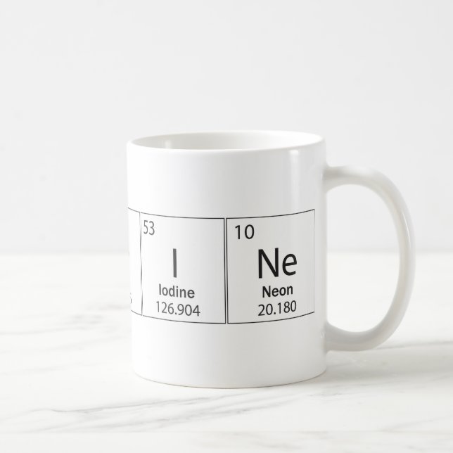 CaFFeINe Coffee Mug (Right)