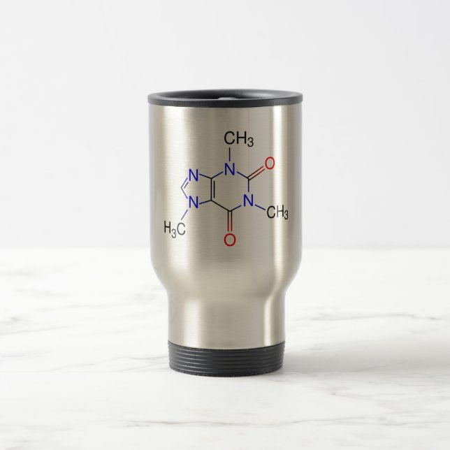 Caffeine Compound Travel Mug (Center)